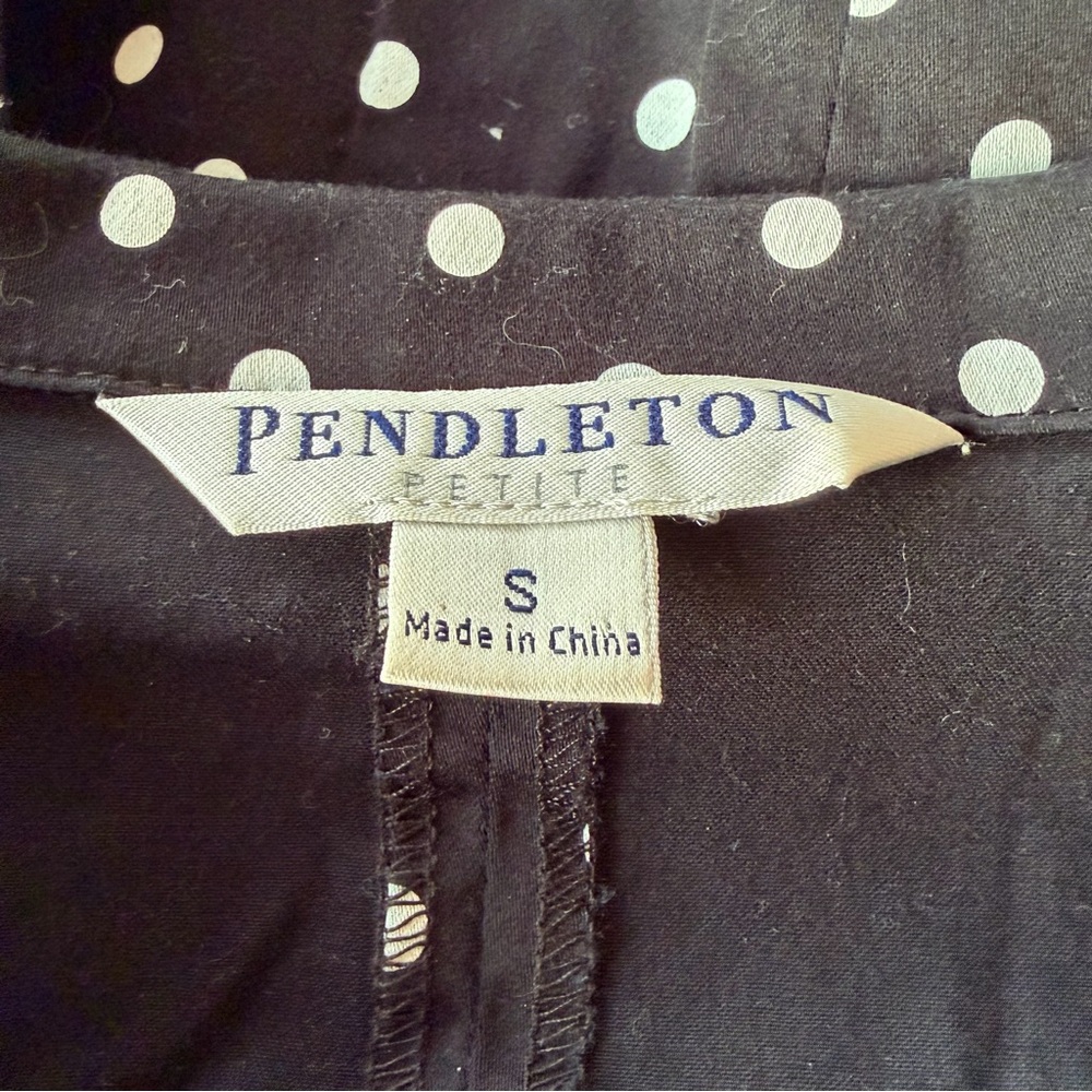 Pendleton | Polka Dot Button Down Jacket Blazer - image 5